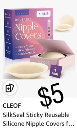 Silk seal  nipple cover