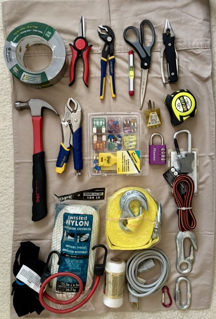 EMERGENCY TOOLS, Most Are New And Never Used, All For &12