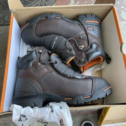 Timberland Steel Toe Boots Size 9