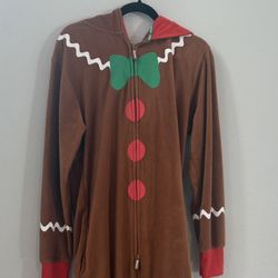 Tipsy Elves Men’s Gingerbread Onesie