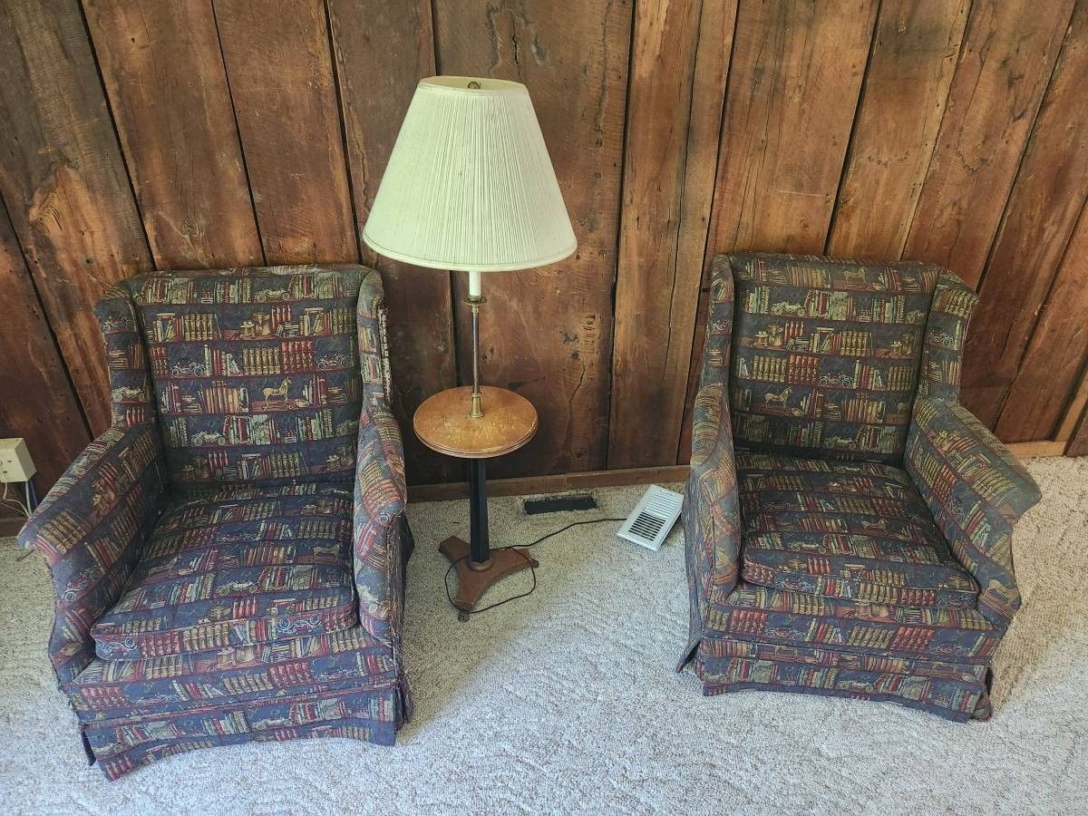 Vintage Reading Chairs