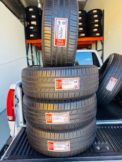 Four 4️⃣ Used Tires 🛞 Semi New 205/55R16” Michelin Defender 🧨🧨🧨