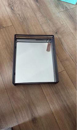 Try organization for bedroom or bathroom mirror