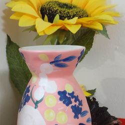 6" Floral Vase from Anthropologie Accent.