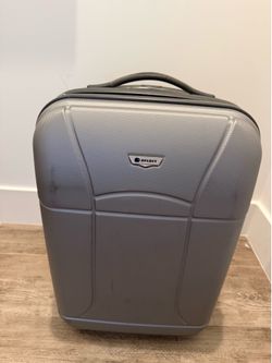 Grey Delsey Travel Suitcase