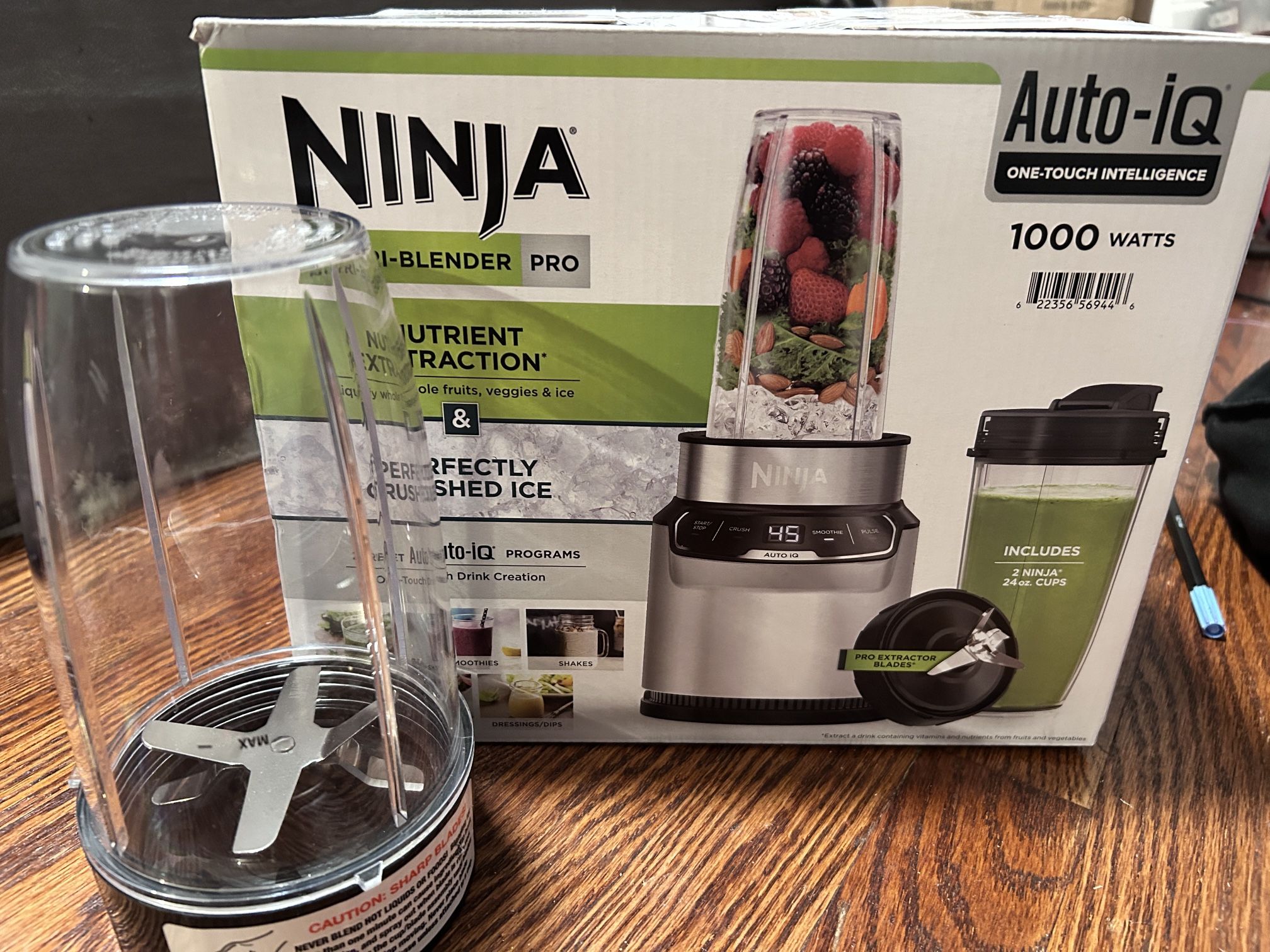 Nutri Bullet Ninja Blender 3 Cups New