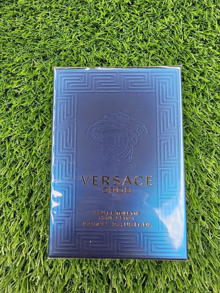 Versace Eros Edt 3.4oz Sealed New Original $65