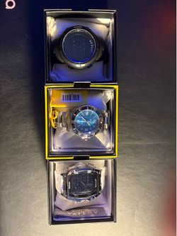 Lot of 3 Men’s Invicta Watches New in Box with papers Killer Deal
