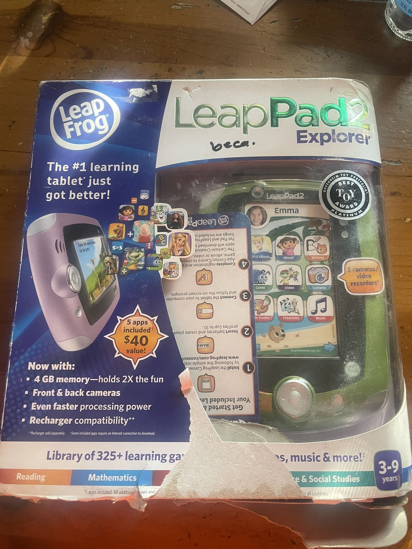 Leap Frog Leap Pad 2 Explorer