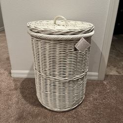 Pottery Barn Kids Wicker Laundry Basket 