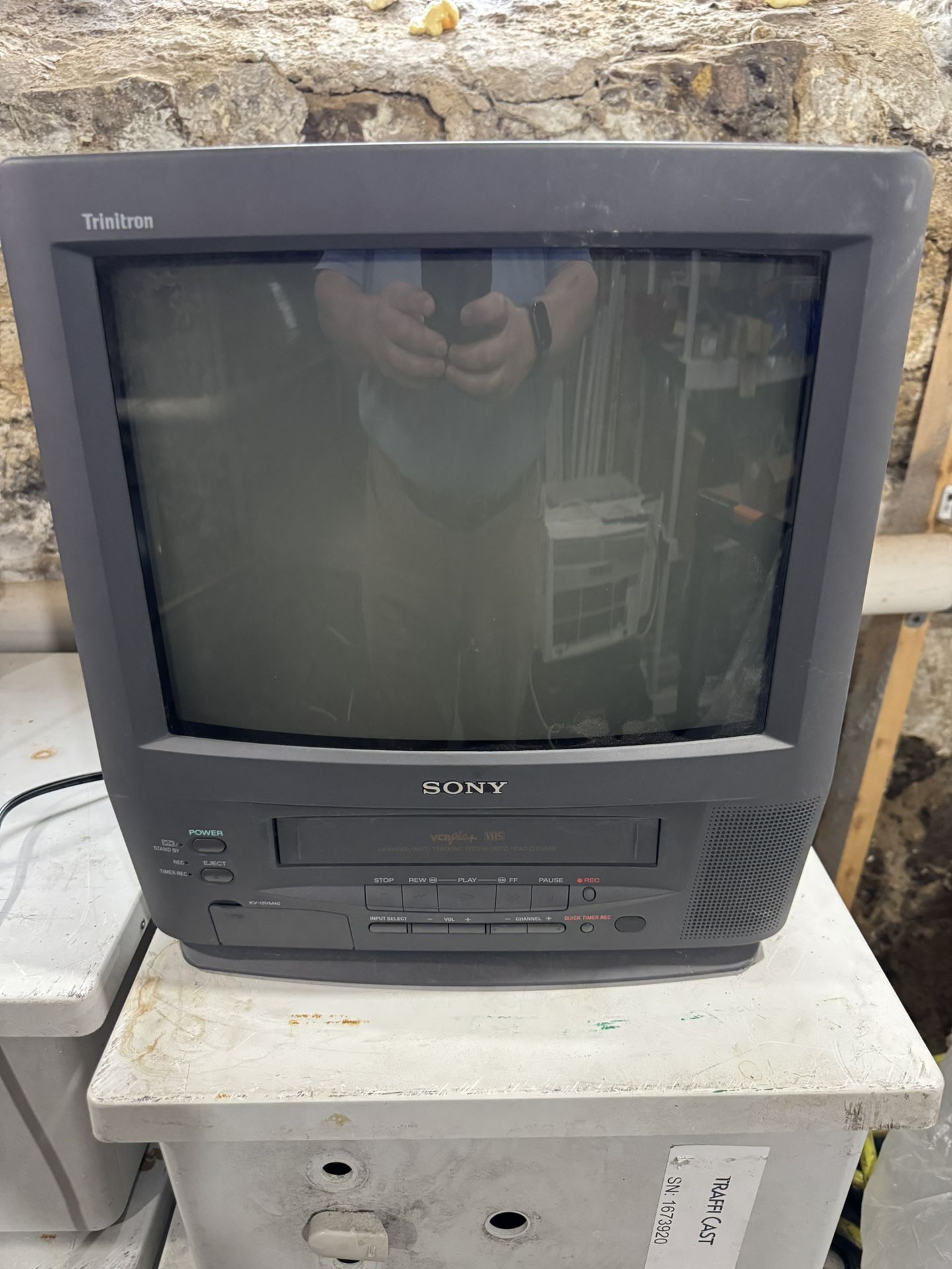 TV Video cassette Player All In One
