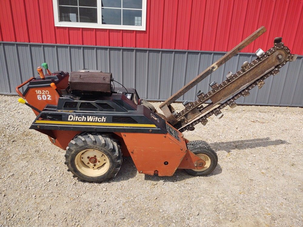 Ditch Witch Walk Behind Trencher