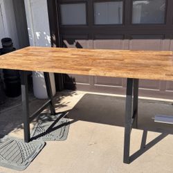 Custom Butcher Block Table/Kitchen Island/Bar Counter