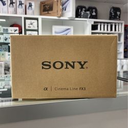 Sony FX3 Body Only