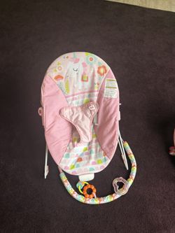 Free Pink Baby bouncer