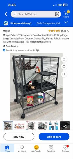 Mcage Deluxe 2 Story Rolling Cage