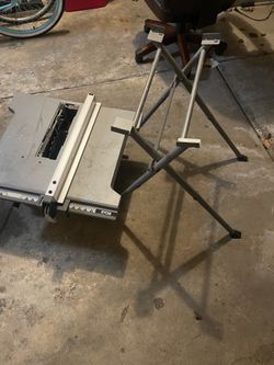 Ryobi (RTS12) 10" Table Saw with Steel Stand