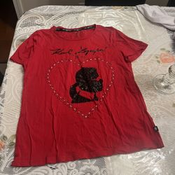 Karl Lagerfeld Heart ❤️ Beaded Shirt !!!! 