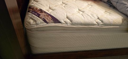 Serta queen plush pillow top mattresses-