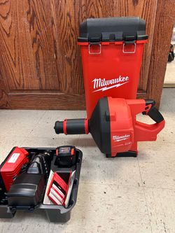 Milwaukee m18 plumbing drain snake set