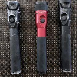 Stream Light Flashlight,  $30 For Red And $20 Each For Black, No Batteries