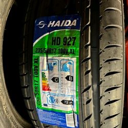 235/50/17 Tires New Set 