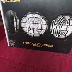 Authentic KC Hilites 6" Apollo Pro Off-Road fog lights