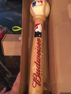 Budweiser Baseball Tap Handle