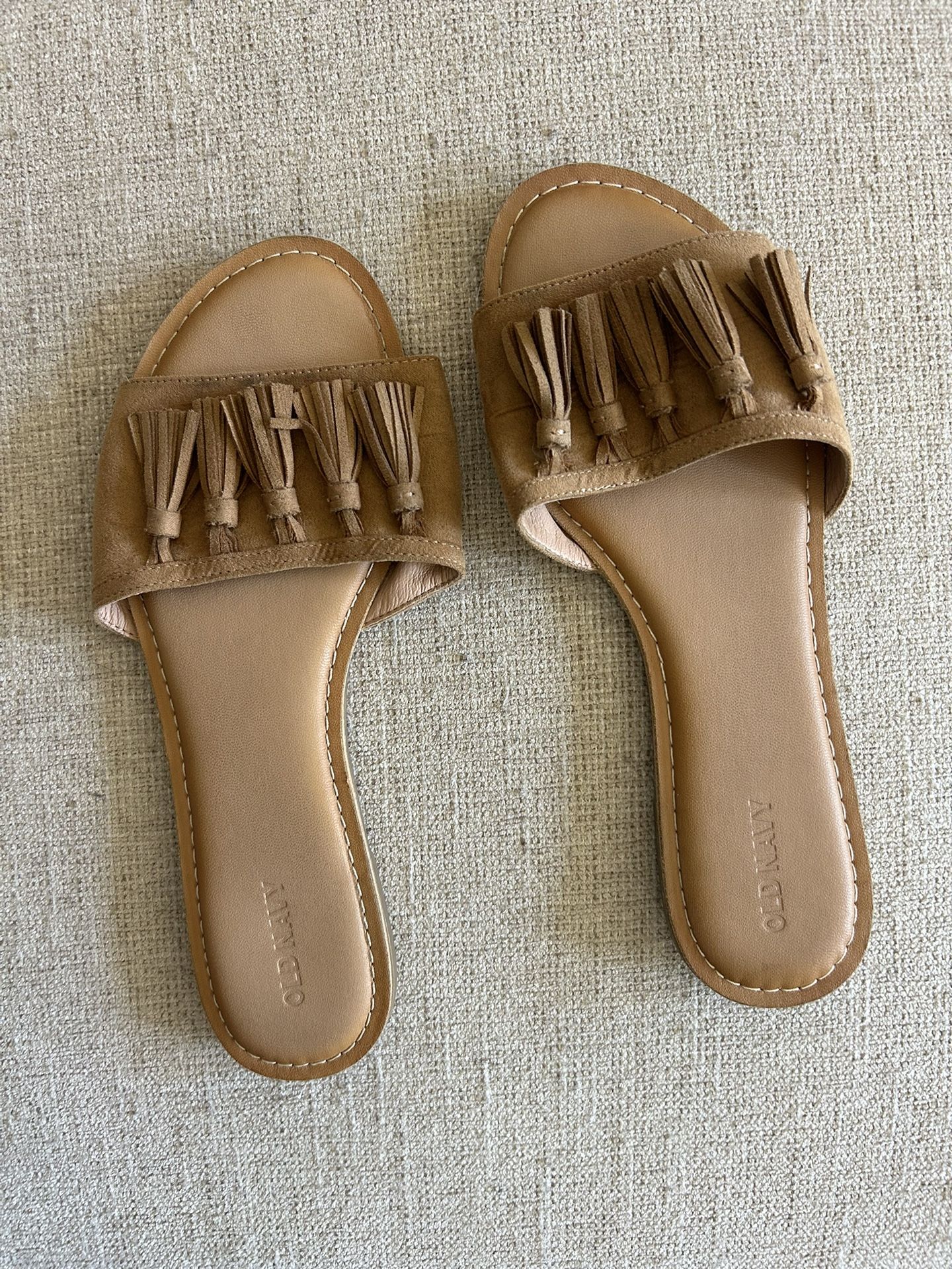 Old Navy Womens Fringe Sandals Size 8