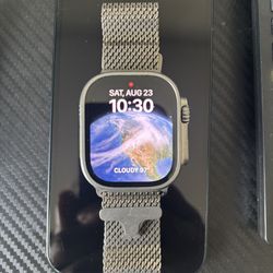 Apple Watch Ultra 2 49mm natural Milanese Titanium