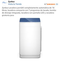 Lavadora Portatil Zynkez