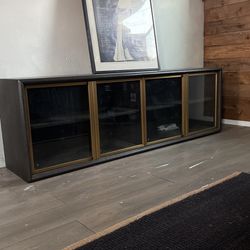 Media Unit - Brown Oak