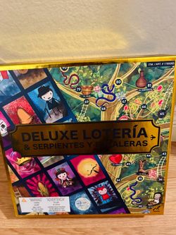 Deluxe Lotería & Serpientes y Escaleras Board Game