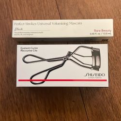 PERFECT STOKES UNIVERSAL MASCARA & SHISEIDO EYELASH CURLER 
