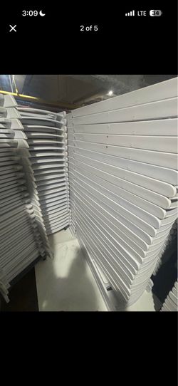 Resin chairs r,e,n,t