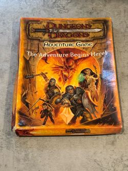 D&D Adventure Game The Adventure Begins Here!  Box Set TSR 11641