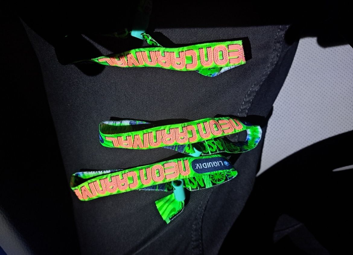 Neon Carnival & Revolve & Nylon Wristbands Available