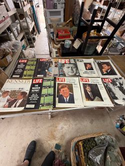 10 Kennedy Life Magazines FromThe 60’s, all included