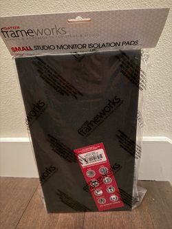 Speaker ISO pads—never opened