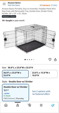 Medium dog crate
