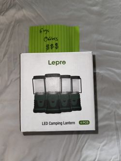 LED Camping Lanterns X4 