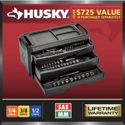 Husky 280 Piece Mechanics Tool Set