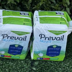 PREVAIL Nu-Fit Daily Disposable Adult Daily Briefs