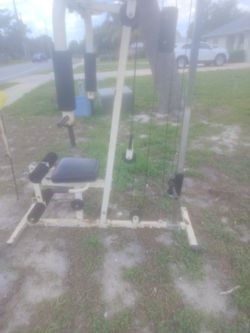 Multifunction workout machine