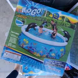 New 8ft Orca Sprayer Easy Set Pool