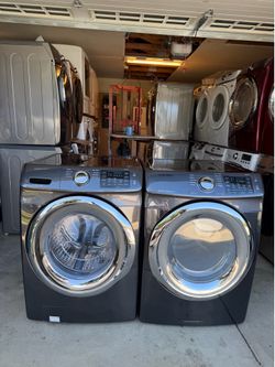 Set Washer & Electric Dryer Samsung