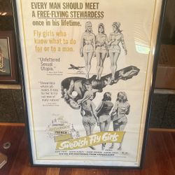 Vintage Airline Poster 