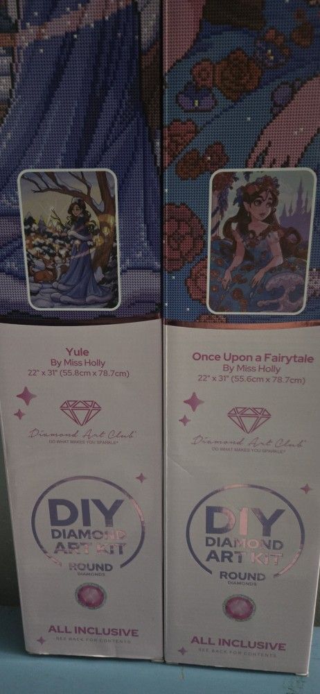 Miss Holly 2 Diamond Art Club Kit Bundle