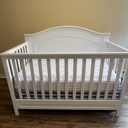 Baby Crib + Mattress