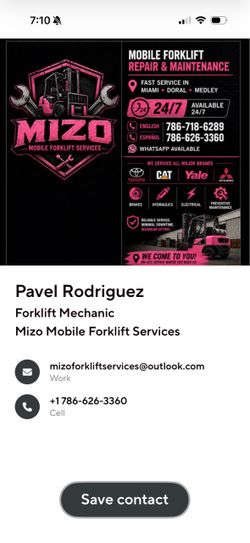 Automotive and Forklift Mechanic